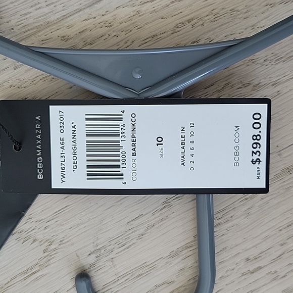 BCBG Maxazria Blush Formal sz 10 - Picture 4 of 4